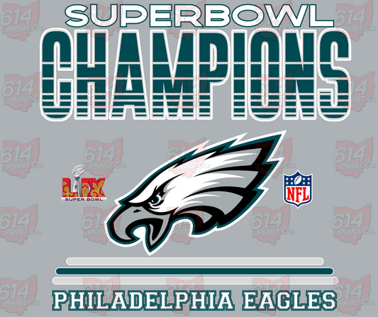 superbowl champions JP stripes Eagles