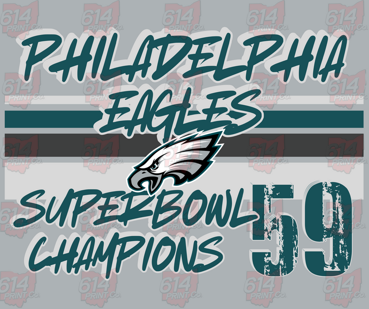 SUPERBOWL 59 CHAMPIONS EAGLES